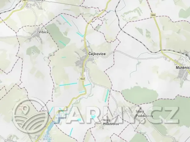 Prodej pole, Čejkovice, 194311 m2