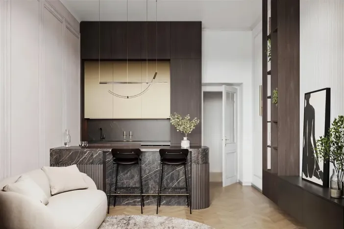 Prodej bytu 2+kk, Praha - Smíchov, Pecháčkova, 50 m2