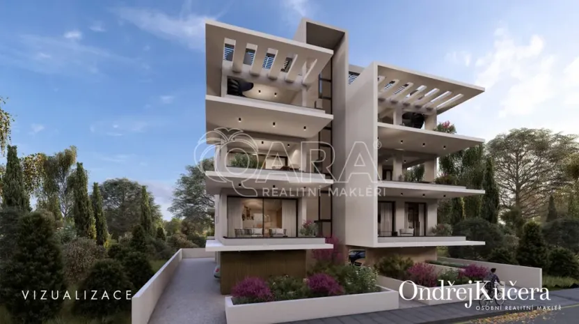 Prodej bytu 2+kk, Georgiou Theotoka,Aradippou,Kypr, 73 m2