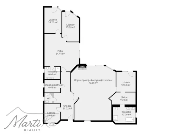Prodej rodinného domu, Mníšek pod Brdy, Skalecká, 220 m2