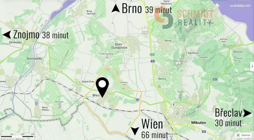 Prodej pozemku pro bydlení, Březí, Dunajovická, 816 m2