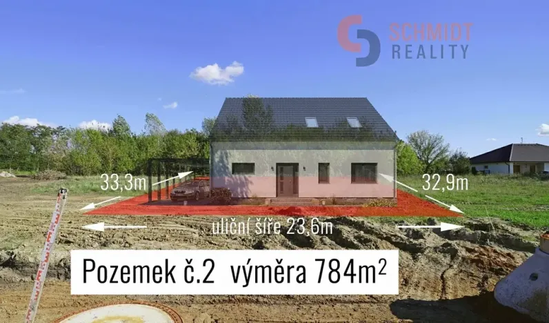 Prodej pozemku pro bydlení, Březí, 784 m2