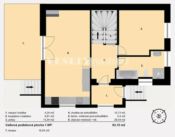 Prodej rodinného domu, Hvozdnice, 146 m2