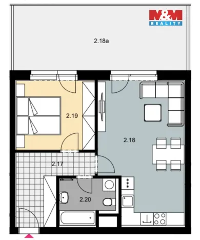 Prodej bytu 2+kk, Nymburk, Bobnická, 76 m2