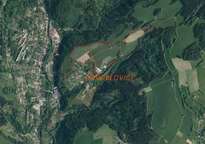 Prodej pozemku, Velké Hamry, 214 m2