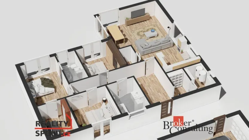 Prodej rodinného domu, Brantice, 150 m2