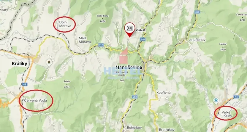 Prodej chalupy, Hanušovice, 300 m2