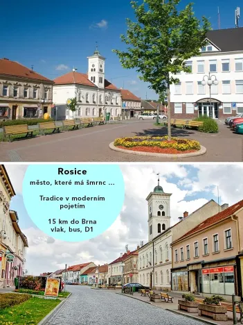 Prodej bytu 1+kk, Rosice, Na Vyhlídce, 42 m2