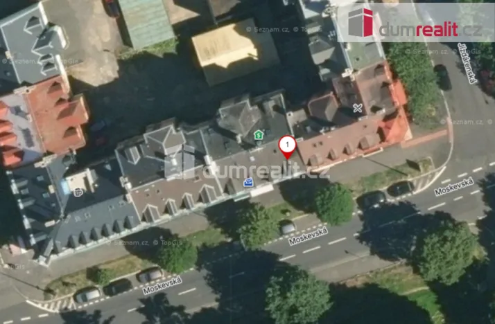 Pronájem komerční nemovitosti, Karlovy Vary, Moskevská, 46 m2