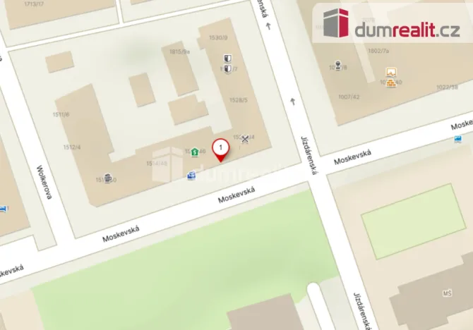 Pronájem komerční nemovitosti, Karlovy Vary, Moskevská, 46 m2