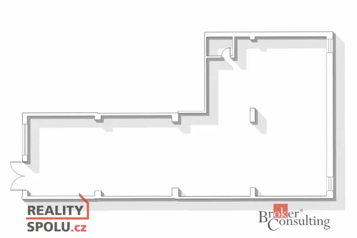 Pronájem kanceláře, Benešov, 190 m2