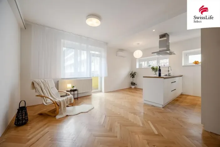 Prodej bytu 2+kk, Brno, Renneská třída, 44 m2