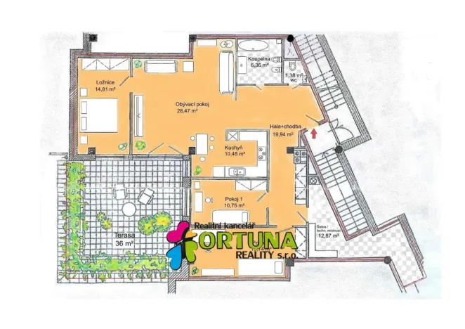 Prodej bytu 4+kk, České Budějovice - České Budějovice 2, Ant. Barcala, 186 m2