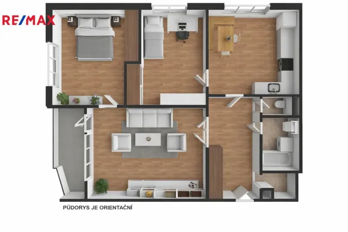 Prodej bytu 3+1, Liberec, Franklinova, 80 m2