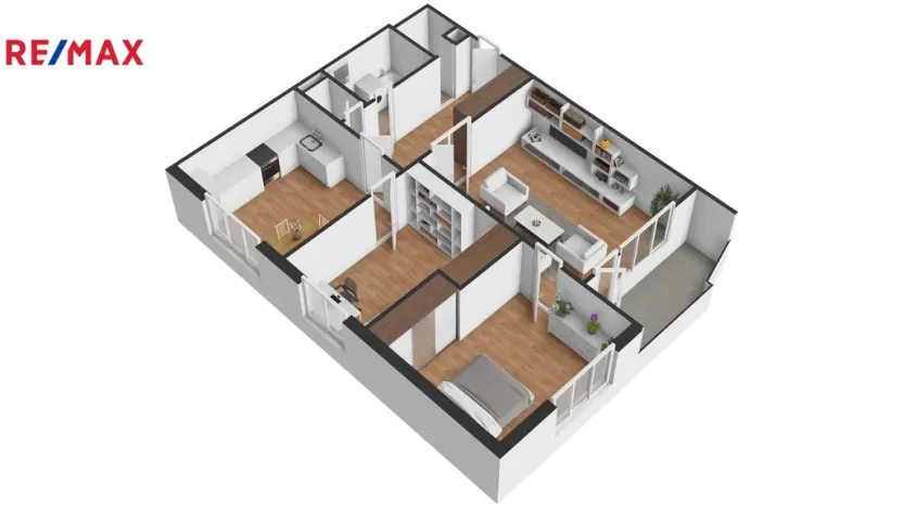 Prodej bytu 3+1, Liberec, Franklinova, 80 m2