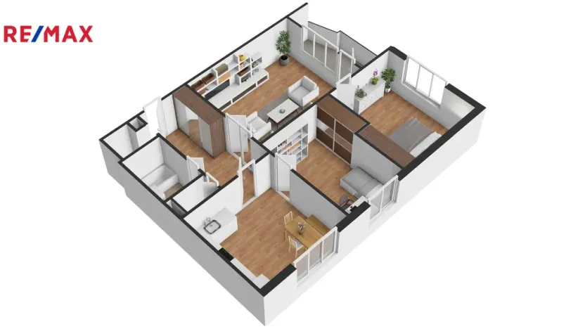 Prodej bytu 3+1, Liberec, Franklinova, 80 m2