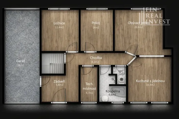 Prodej rodinného domu, Hovorany, 328 m2