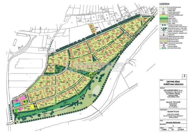 Prodej pozemku pro bydlení, Poříčí nad Sázavou, Pyšelská, 1249 m2