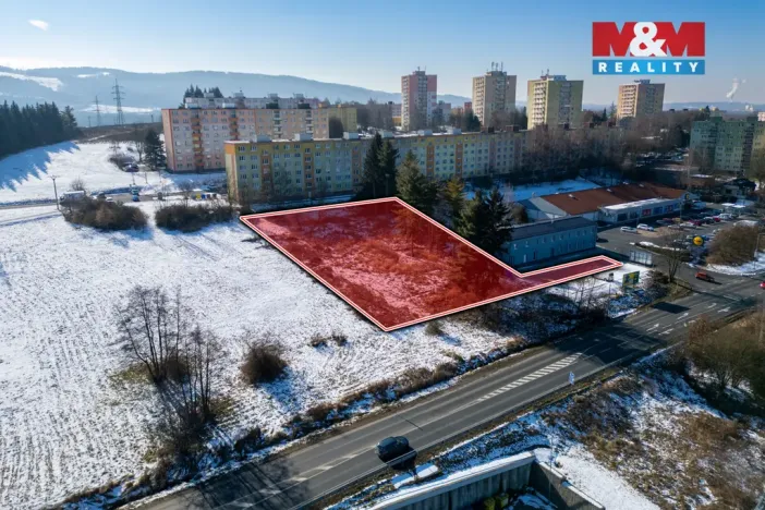 Pronájem komerčního pozemku, Sokolov, 2821 m2