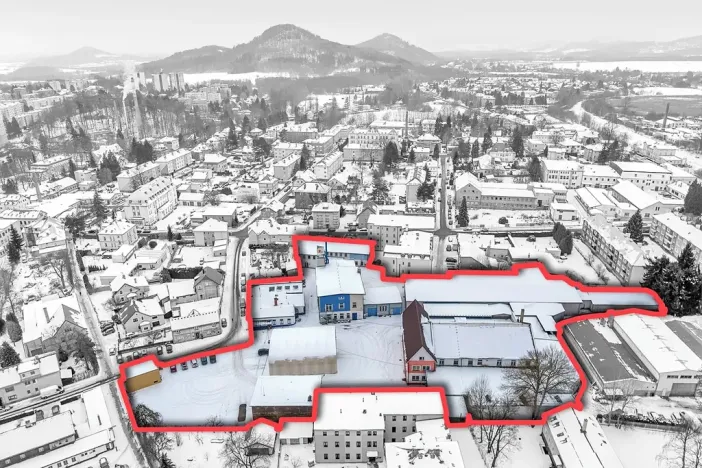 Prodej výrobních prostor, Nový Bor, Sklářská, 6477 m2