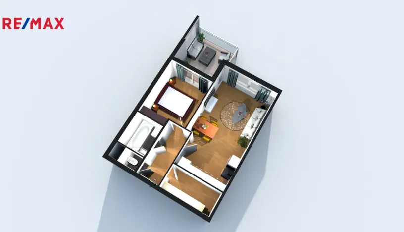 Pronájem bytu 2+kk, Olomouc - Povel, Janského, 55 m2