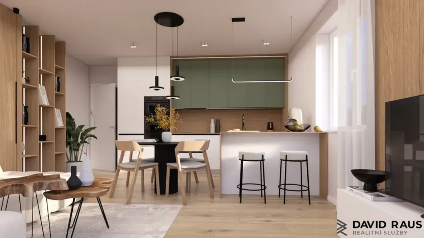 Prodej bytu 2+kk, Bystřice nad Pernštejnem, Forota, 54 m2