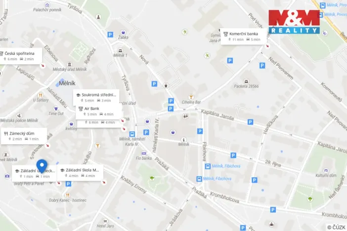 Prodej obchodního prostoru, Mělník, Krombholcova, 300 m2