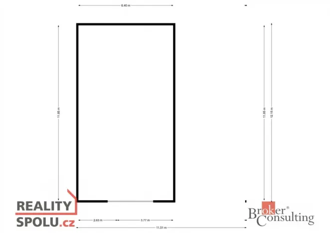 Pronájem skladu, Stěžery, 75 m2