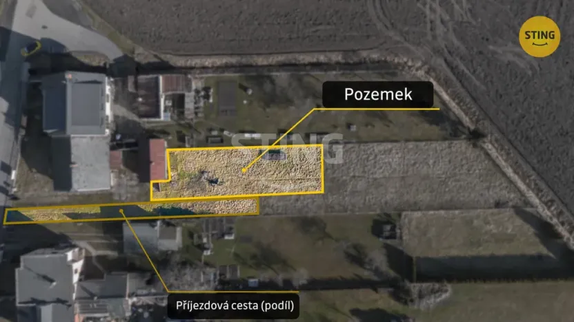 Prodej pozemku pro bydlení, Otice, Domky, 529 m2