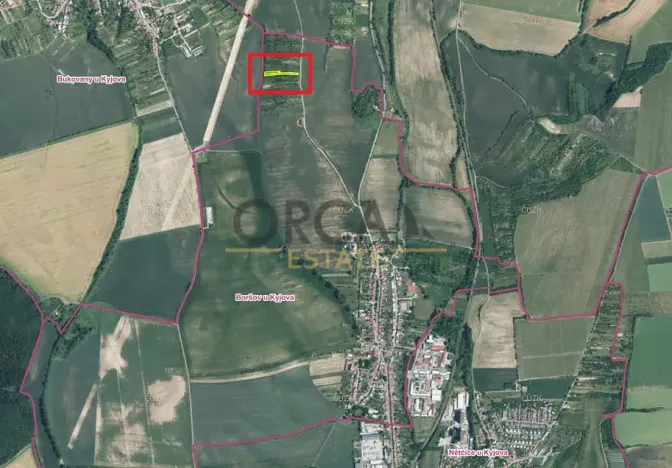 Prodej zahrady, Kyjov, 2427 m2