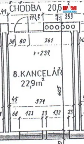 Pronájem kanceláře, Praha - Josefov, Břehová, 23 m2
