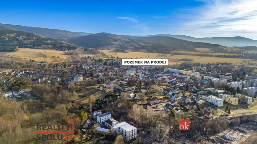 Prodej zahrady, Nové Město pod Smrkem, 593 m2