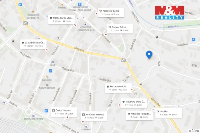 Prodej bytu 2+1, Česká Třebová, Křib, 62 m2