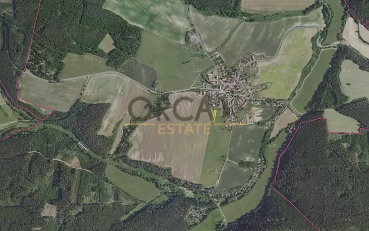 Prodej pole, Drahoňův Újezd, 1137 m2