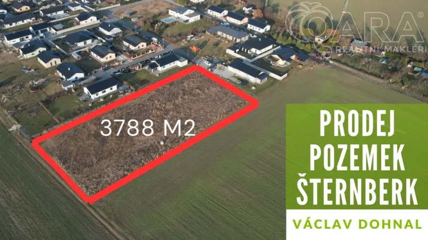 Prodej pozemku pro bydlení, Šternberk, 3788 m2