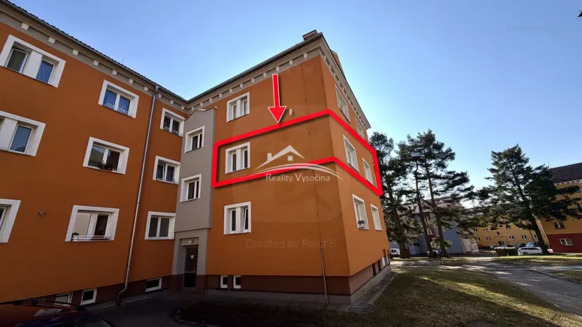 Pronájem bytu 2+1, Žďár nad Sázavou - Žďár nad Sázavou 3, Okružní, 55 m2