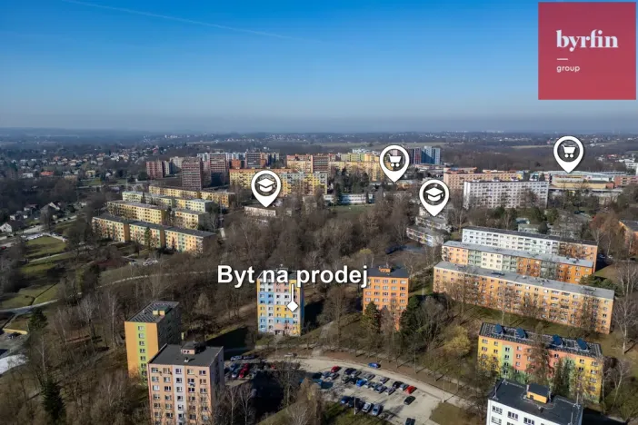 Prodej bytu 3+1, Orlová, Kpt. Jaroše, 57 m2