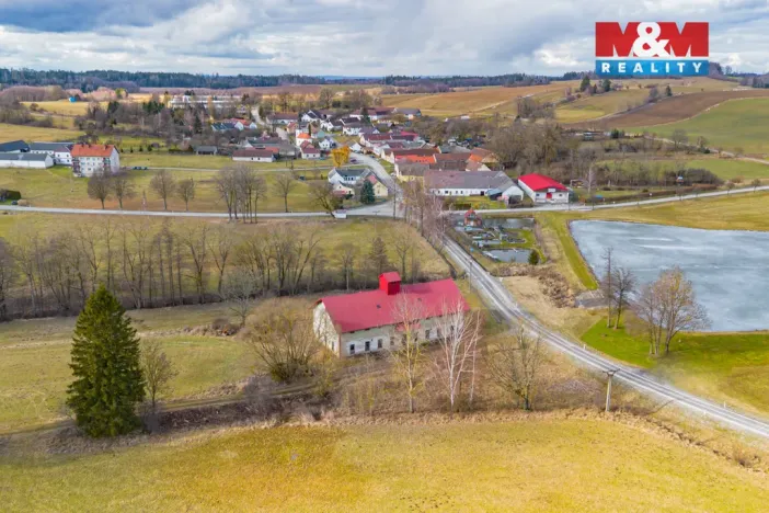 Prodej rodinného domu, Bořetín, 1072 m2