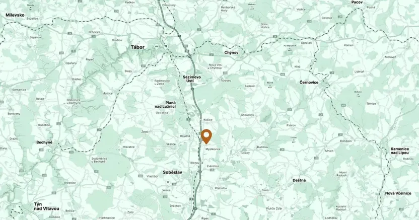 Prodej pozemku pro bydlení, Myslkovice, 9498 m2