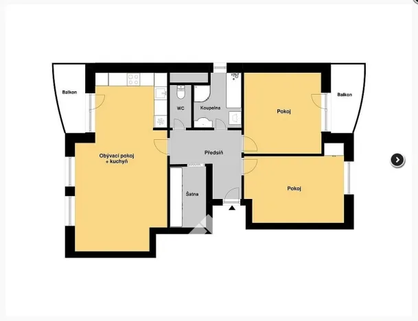 Pronájem bytu 3+kk, Blansko, Na Pískách, 73 m2