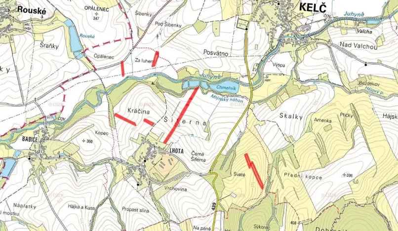 Prodej pole, Kelč, 34877 m2