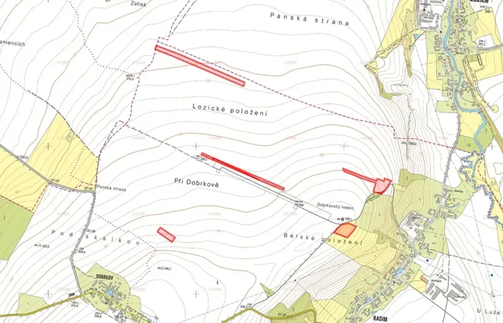Prodej pole, Luže, 50940 m2