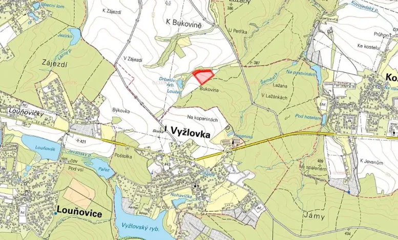 Prodej pole, Štíhlice, 22451 m2