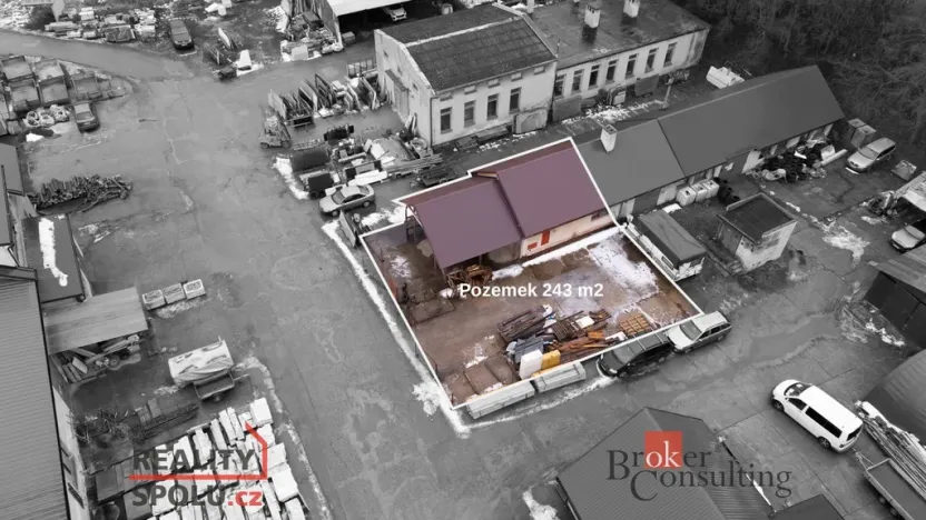 Pronájem skladu, Stěžery, 56 m2