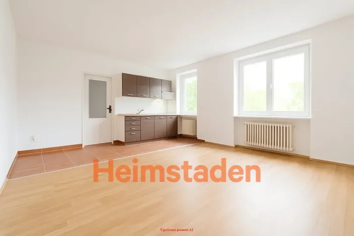 Pronájem bytu 1+kk, Karviná - Nové Město, Brožíkova, 28 m2