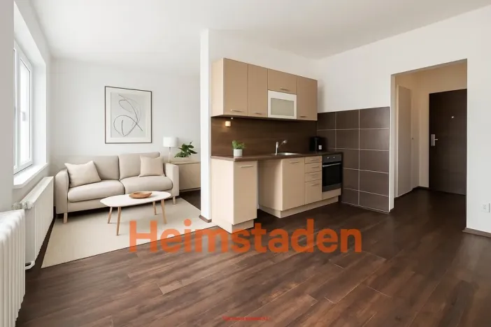 Pronájem bytu 1+kk, Havířov - Město, Mánesova, 36 m2