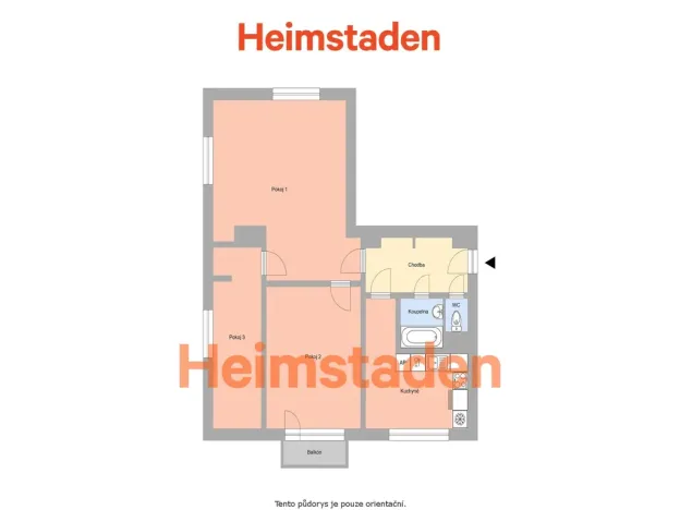 Pronájem bytu 3+1, Havířov - Město, Lípová, 69 m2