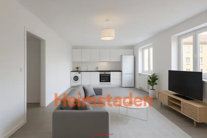 Pronájem bytu 2+kk, Ostrava - Poruba, Alšova, 42 m2