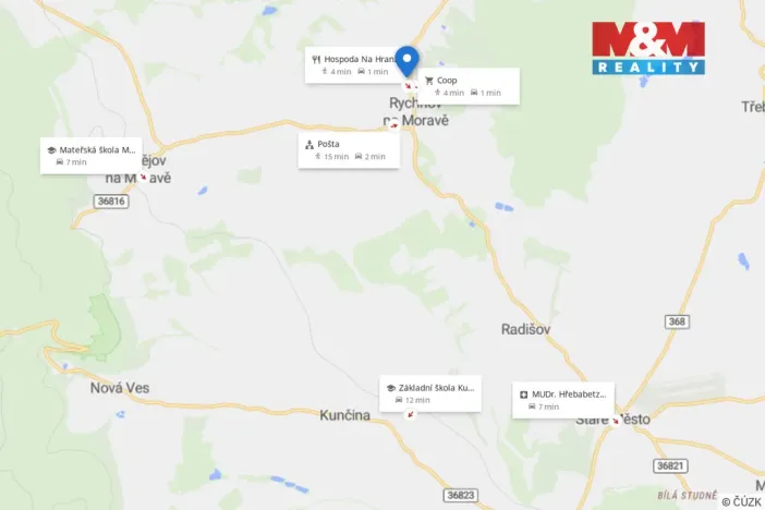 Prodej rodinného domu, Rychnov na Moravě, 85 m2