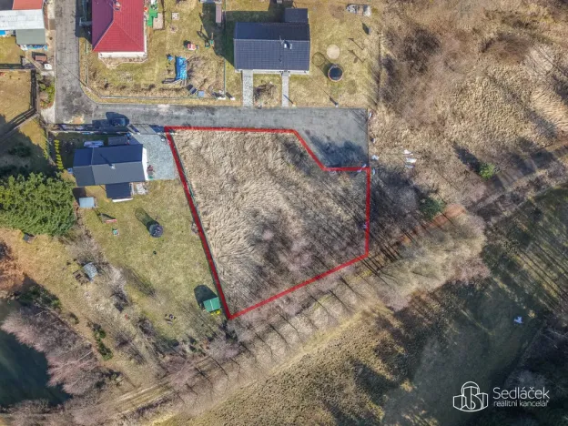 Prodej pozemku pro bydlení, Krajková, 1390 m2